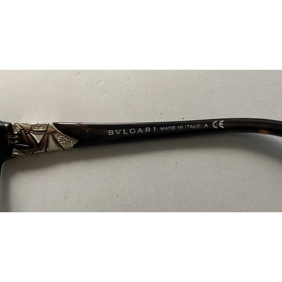 BVLGARI 8153-B 504/13 Authentic Sunglasses Made in Italy Tortoise Brown Gradient - Picture 8 of 8